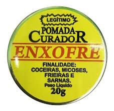 POMADA LATINHA ENXOFRE 20G