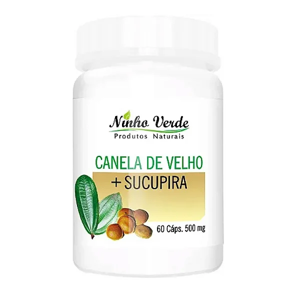 CANELA DE VELHO COM SUCUPIRA 60 CAPSULAS 500MG  FITOGREEN