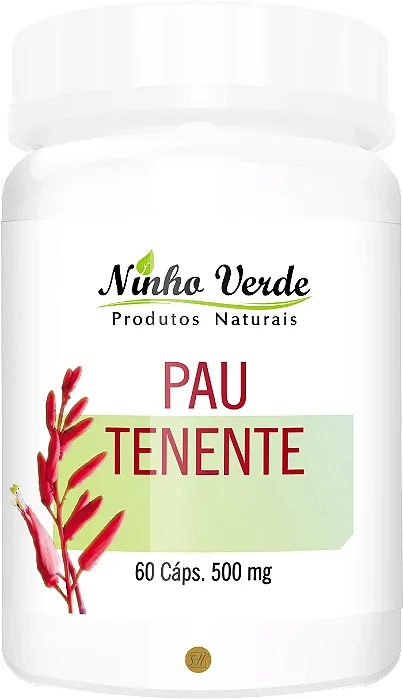 PAU DE TENENTE 60 CAPSULAS 500MG NINHO VERDE