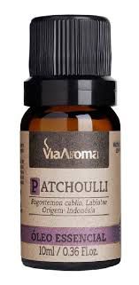 OLEO ESSENCIAL PATCHOULLI 10ML VIA AROMA