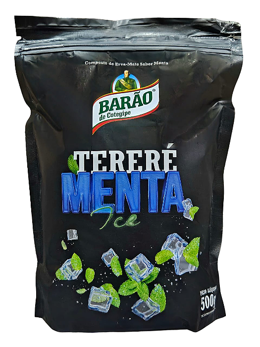 ERVA MATE TERERE MENTA ICE 500G BARAO DE COTEGIPE