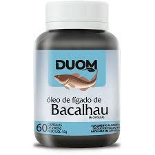 OLEO FIGADO DE BACALHAU  60 CAPSULAS 250MG DUOM