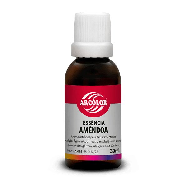 ESSENCIA ARTIFICIAL DE AMENDOA 30ML ARCOLOR