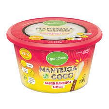 MANTEIGA DE COCO SABOR MANTEIGA SEM SAL QUALICOCO 200G