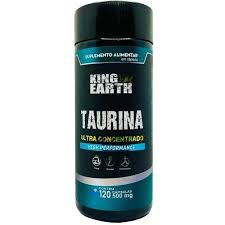 TAURINA 120 CAPSULAS DE 500MG KING EARTH