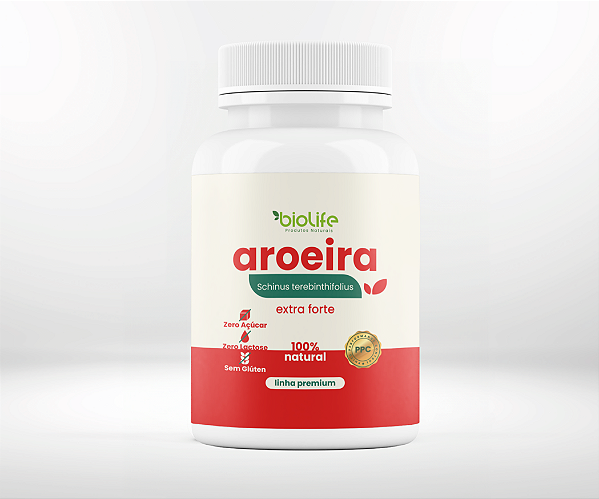 AROEIRA MANSA SCHINUS TEREBINTHIFOLIUS 60 CAPSULAS 500MG BIOLIFE