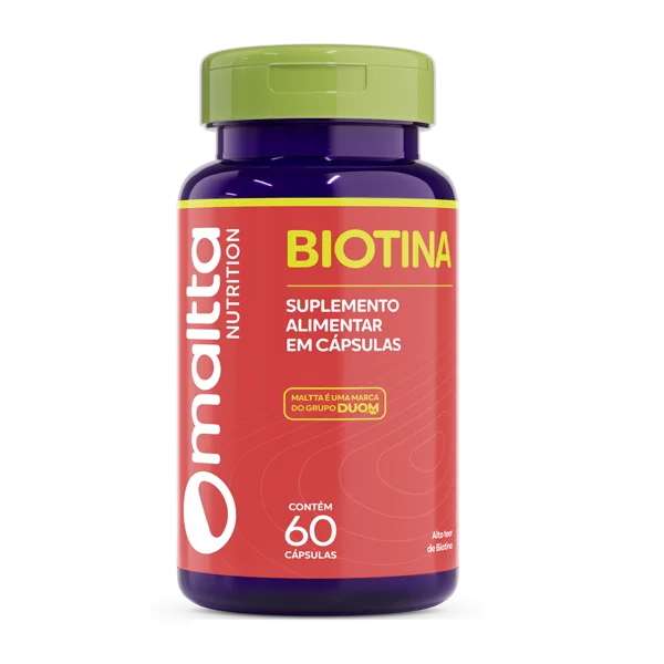 BIOTINA VITAMINA B7 60 CAPSULAS 450MG DUOM