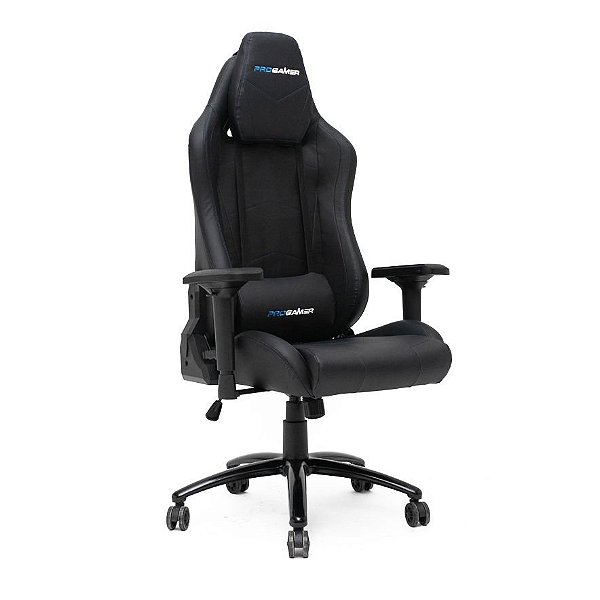 Cadeira Office Pro Gamer G-Force Preto e Azul - Rivatti
