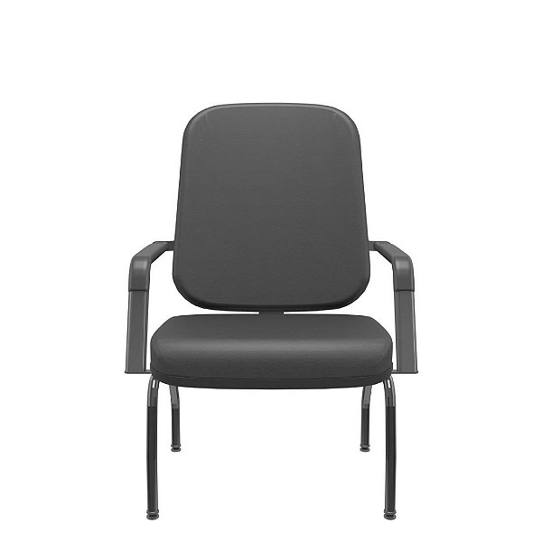 Cadeira Para Obeso Operativa Plus Size até 185kg Poliéster - Plaxmetal