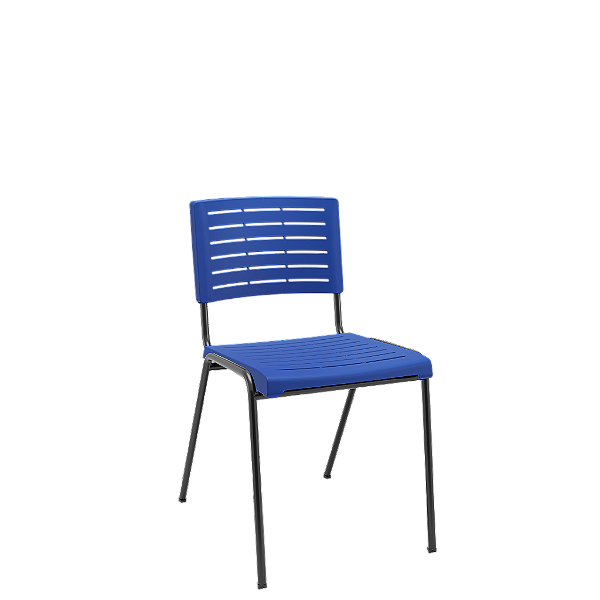 Cadeira Niala Diálogo Colorida 4 pés Fixa – Plaxmetal