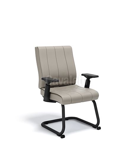 Cadeira Diretor Fixa Essence - Braços 4D - Cavaletti 20506 S