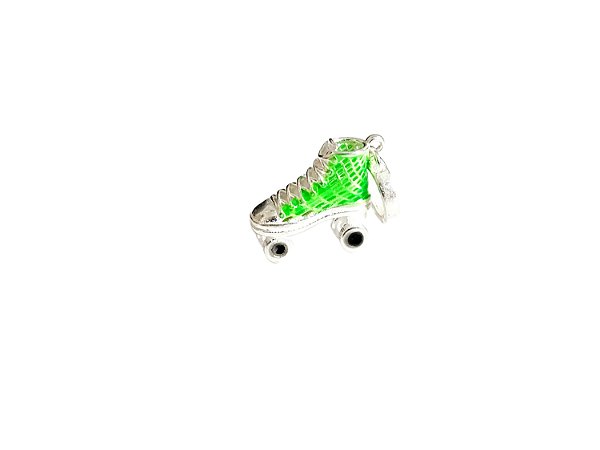 Berloque Patins em Prata 925