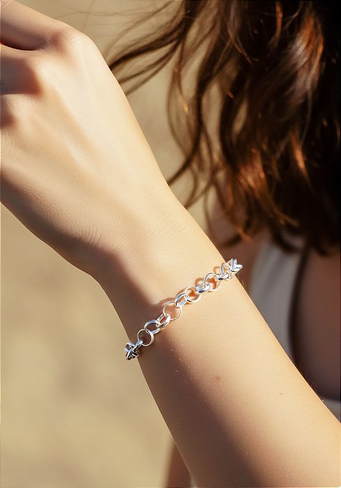 Pulseira Elos Portugueses em Prata 925