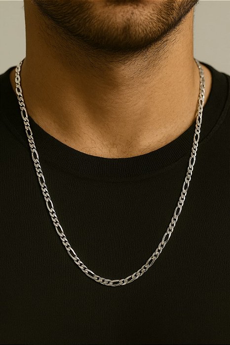 Corrente Masculina 3x1 em Prata 925