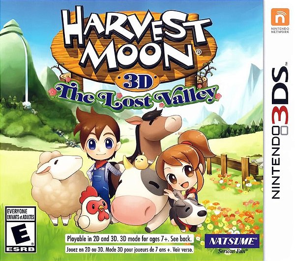 3DS HARVEST MOON 3D THE LOST VALLEY