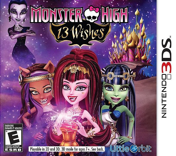 Jogo monster high xbox 360