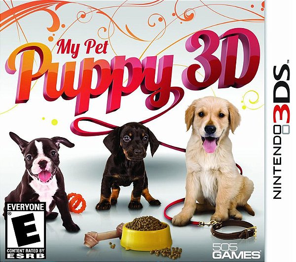 3DS MY PET PUPPY 3D