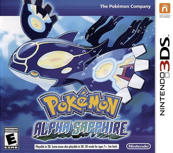 3DS POKEMON ALPHA SAPPHIRE