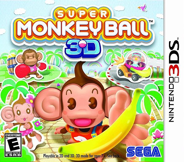 3DS SUPER MONKEY BALL 3D