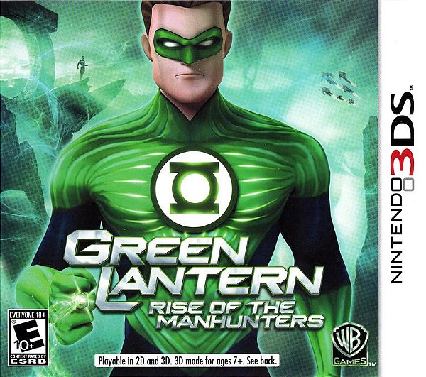 3DS GREEN LANTERN RISE OF THE MANHUNTERS