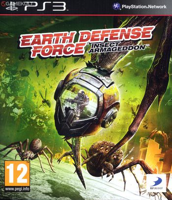 PS3 EARTH DEFENSE FORCE INSECT ARMAGEDDON