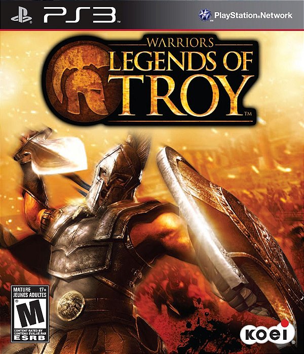 PS3 WARRIORS LEGENDS OF TROY