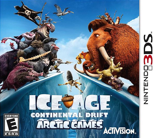 3DS ICE AGE CONTINENTAL DRIFT
