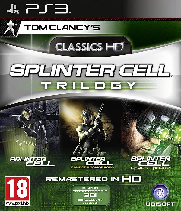 Jogo ps4 splinter cell