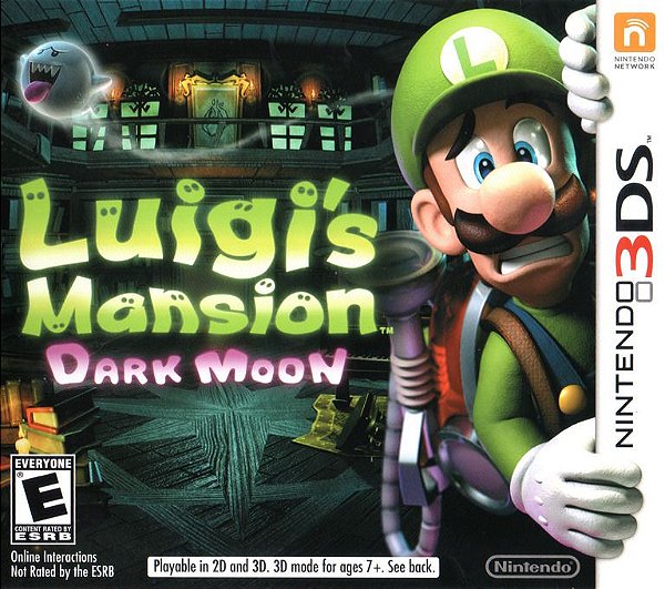 3DS LUIGIS MANSION DARK MOON