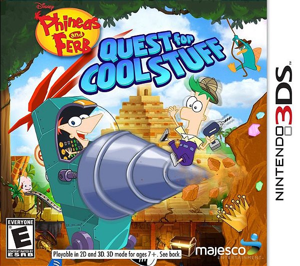 3DS PHINEAS & FERB QUEST FOR COOLSTUFF