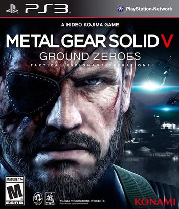 PS3 METAL GEAR SOLID V GROUND ZEROES