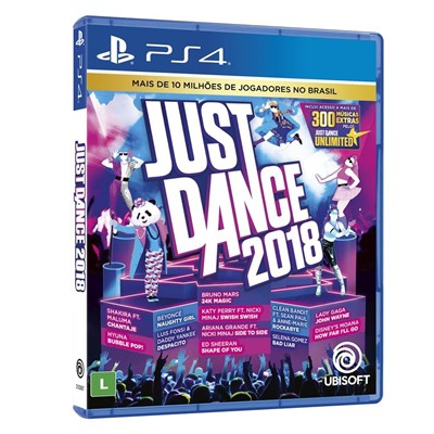 PS4 JUST DANCE 2018