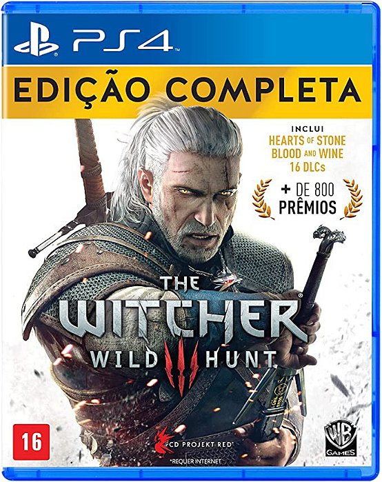 PS4 THE WITCHER 3 - EDIÇÃO COMPLETA