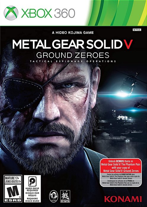 X360 METAL GEAR SOLID V GROUND ZEROES