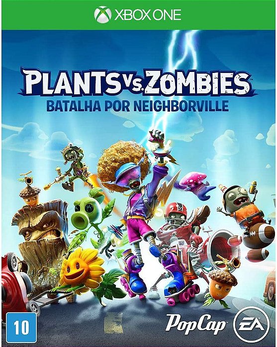 XONE PLANTS VS ZOMBIES BATALHA POR NEIGHBORVILLE