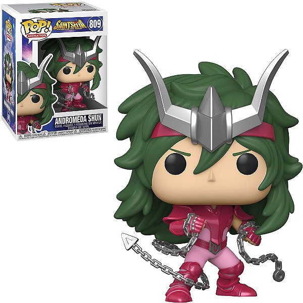 FUNKO POP ANIMATION CAVALEIROS DO ZODIACO ANDROMEDA SHUN 809