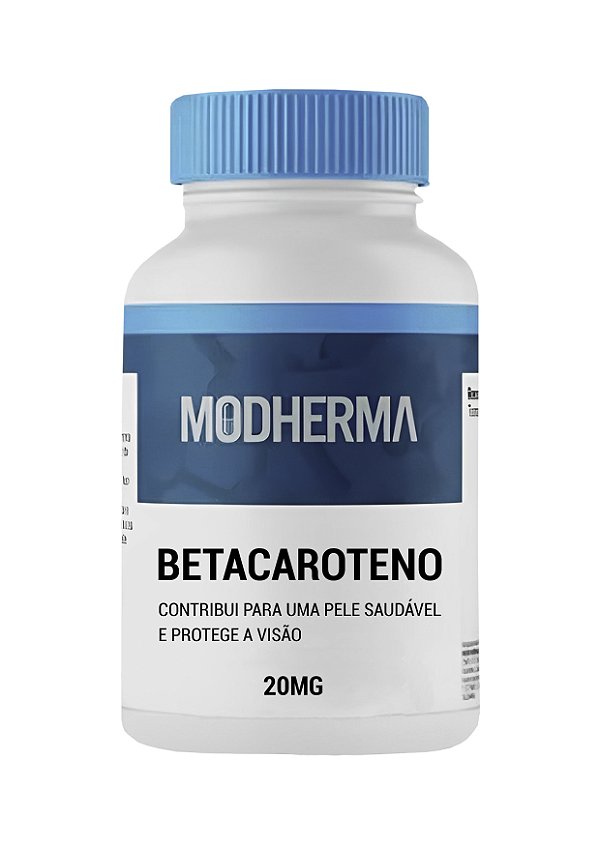 Betacaroteno 20mg - 60 Cápsulas | Tenha uma pele saudável e bronzeada