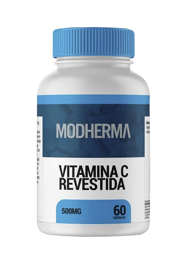 Vitamina C Revestida (Ácido ascórbico) 500mg | Modherma