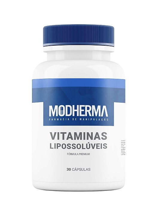 Fórmula Premium de Vitaminas Lipossolúveis 30 Cápsulas - Dr. Ricardo Ferraz