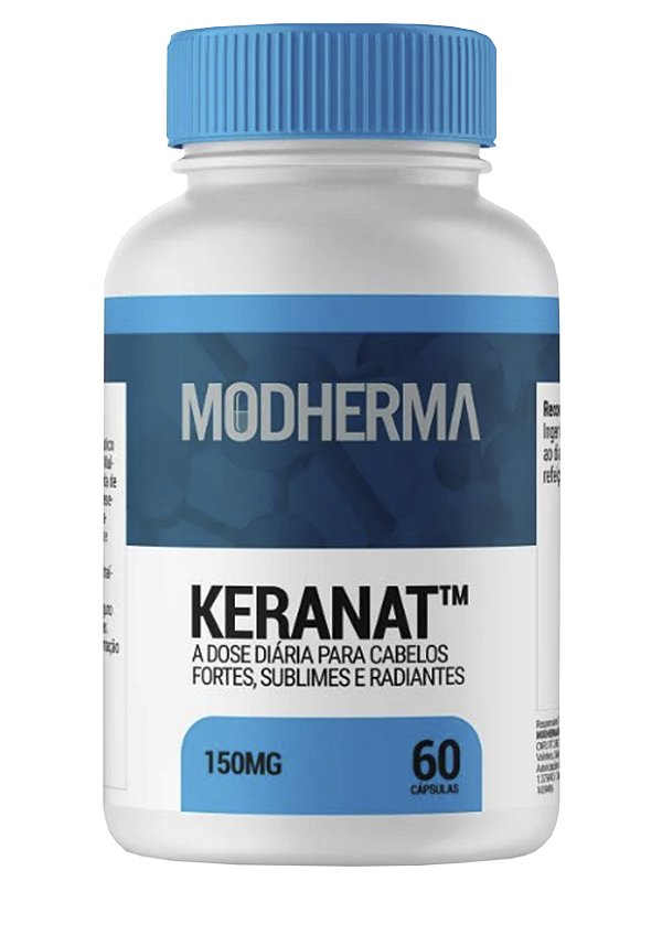 Keranat™ 150mg - 60 cápsulas | A dose diária para cabelos fortes e radiantes