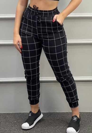 Calça Jogger Listrada