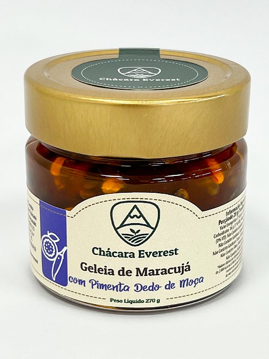 Geleia de Maracujá com Pimenta Dedo de Moça