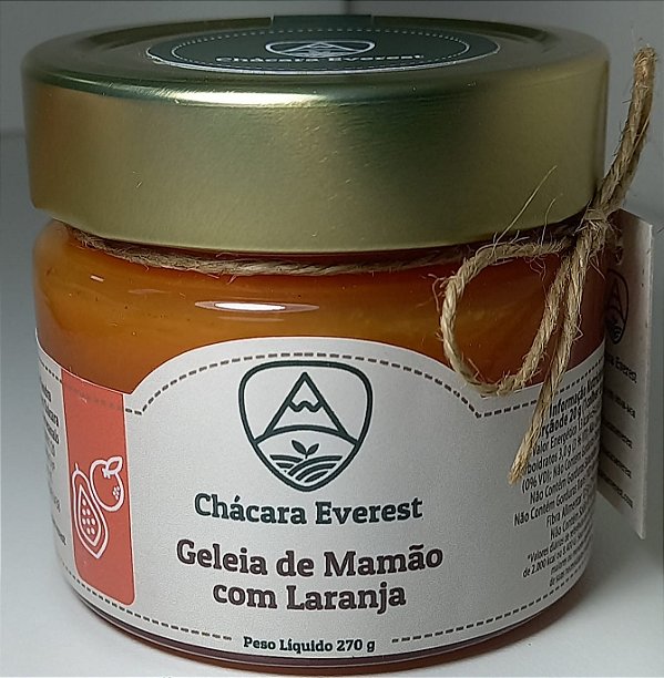 Geleia de Mamão com Laranja
