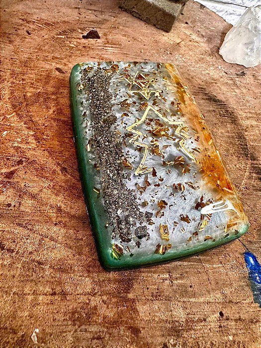 Sabonete Quântico (6,5 x 10,5 cm) para limpeza energética com a vibração da Reprogramação Quântica Celular (RQC) Nível 3