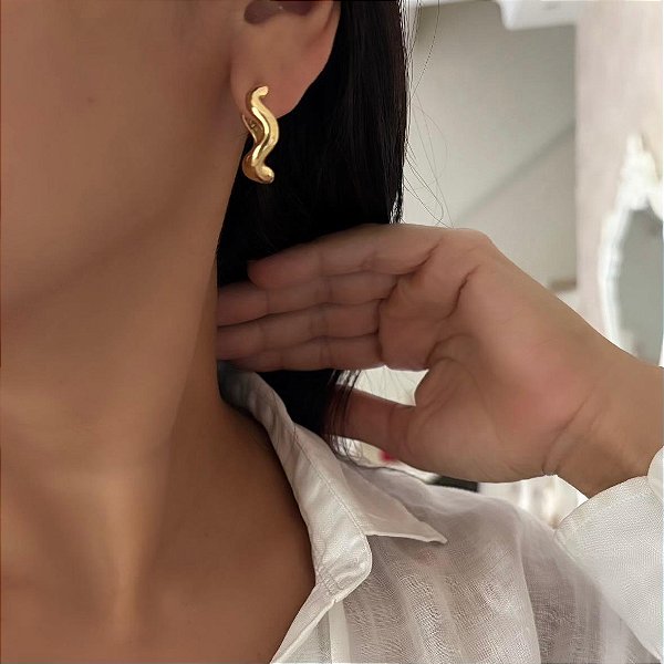 Brinco Argola Orgânica