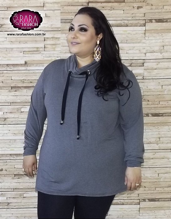 blusa de frio plus size feminina