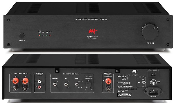 Amplificador para subwoofer AAT PMS 200