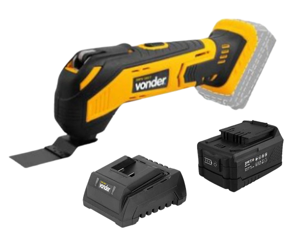 Lixadeira multifunção IMFV1817 VONDER c/1 bateria 4.0Ah DWT