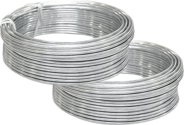 Arame galvanizado comercial BWG 12 2,77 mm VONDER 2 KG