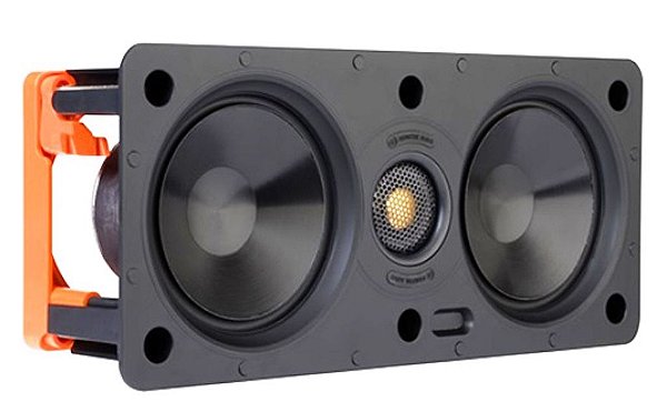 Caixa Acústica Central Arandela Gesso SW150LCR Monitor Áudio (Unid. )